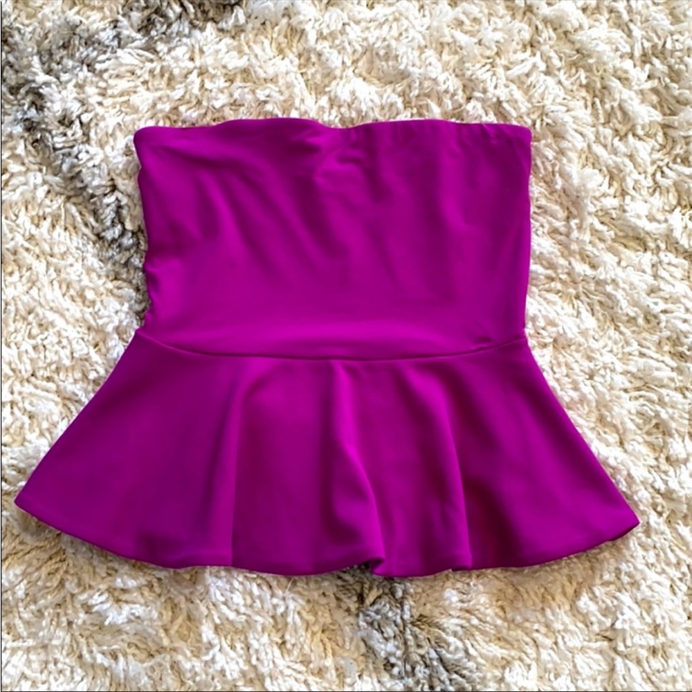 Susana Monaco Revolve Magenta Top